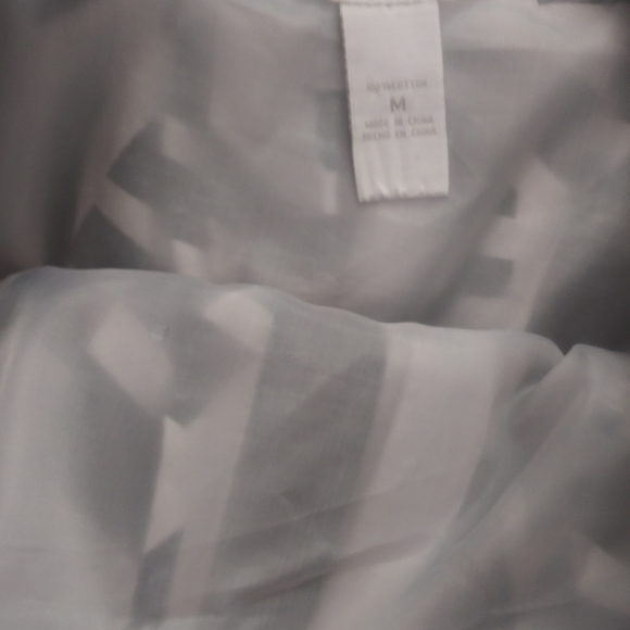 Connection 18 black/white pattern cotton skirt - Picture 5 of 6